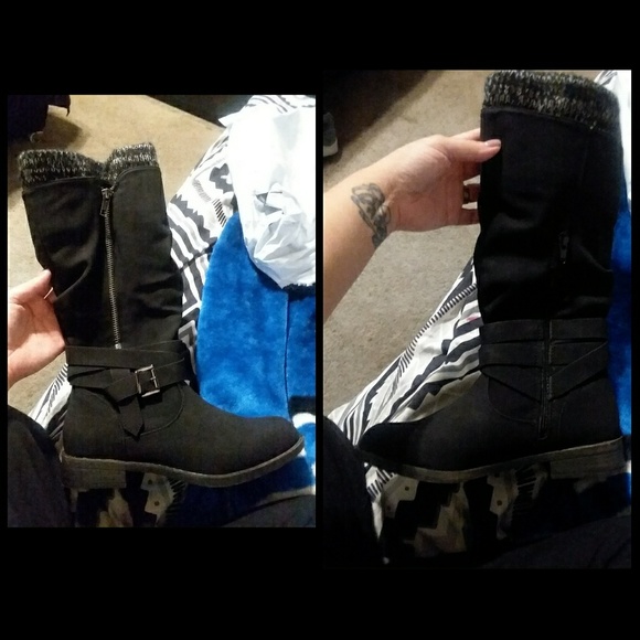 zanadee sweater cuff boot